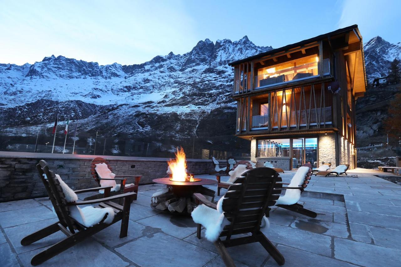 Chalet Blanc Breuil-Cervinia Exteriér fotografie