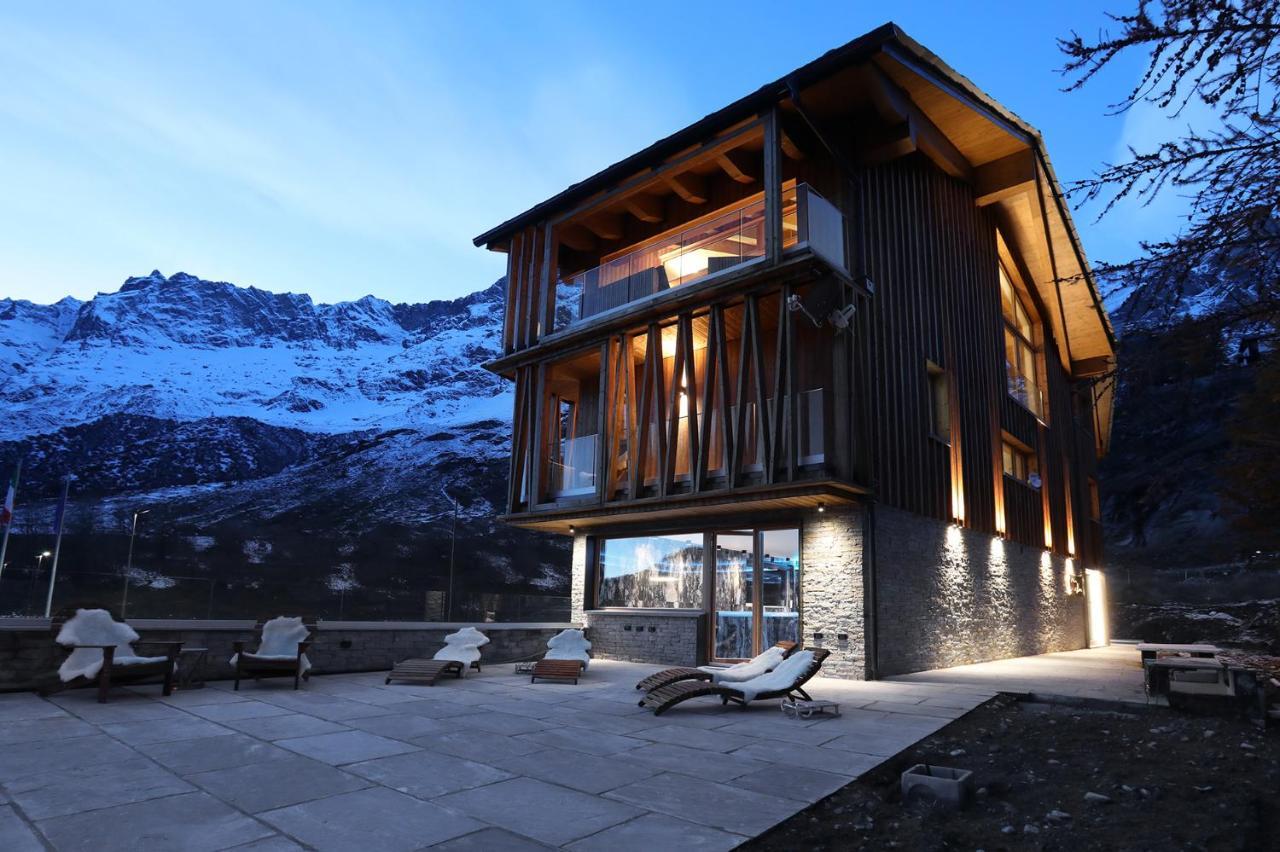 Chalet Blanc Breuil-Cervinia Exteriér fotografie